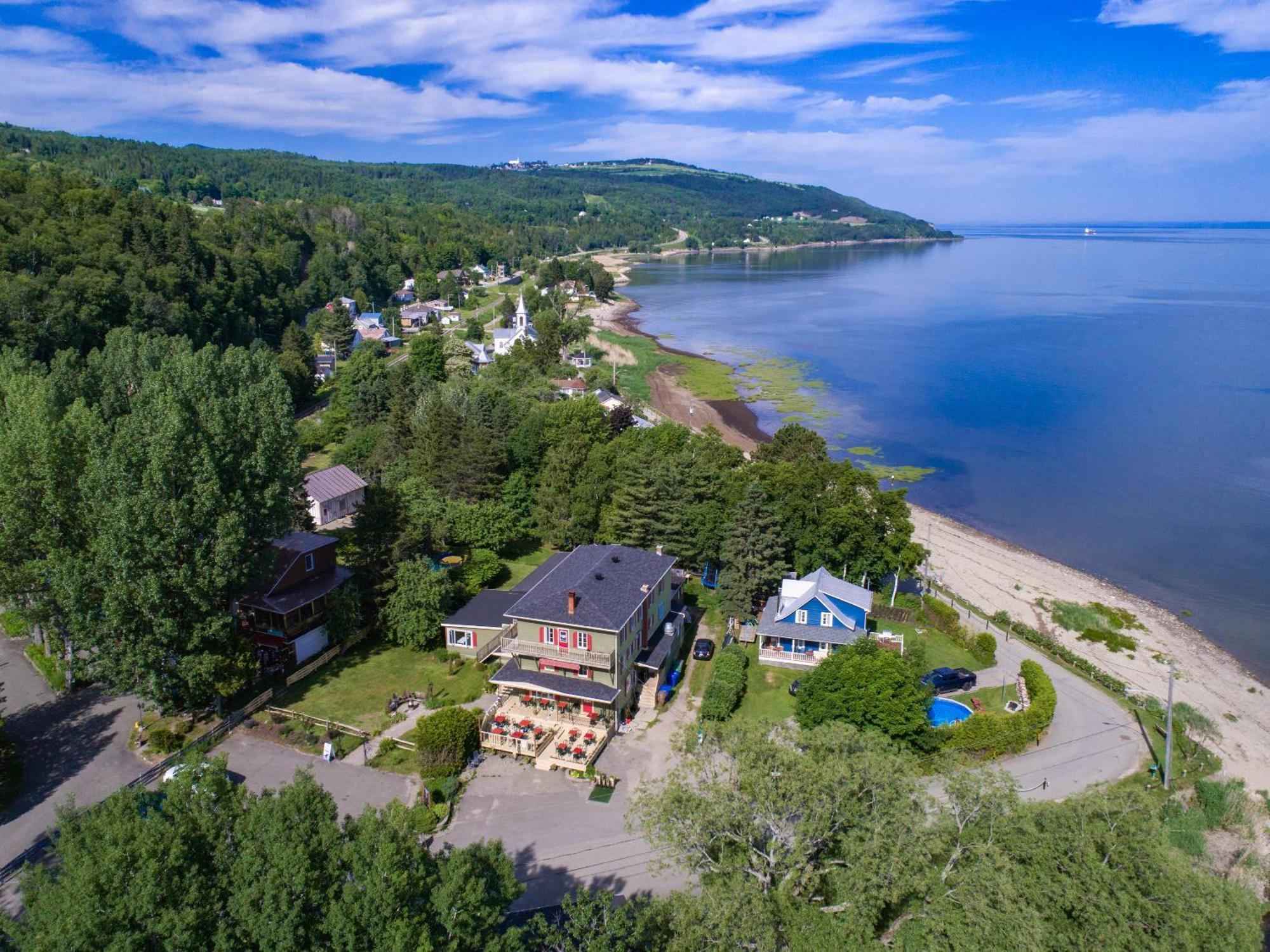 Auberge De La Rive De Charlevoix - Auberge De Jeunesse Familiale Pour Voyageurs De Tous Ages Saint-Joseph-de-la-Rive Екстер'єр фото