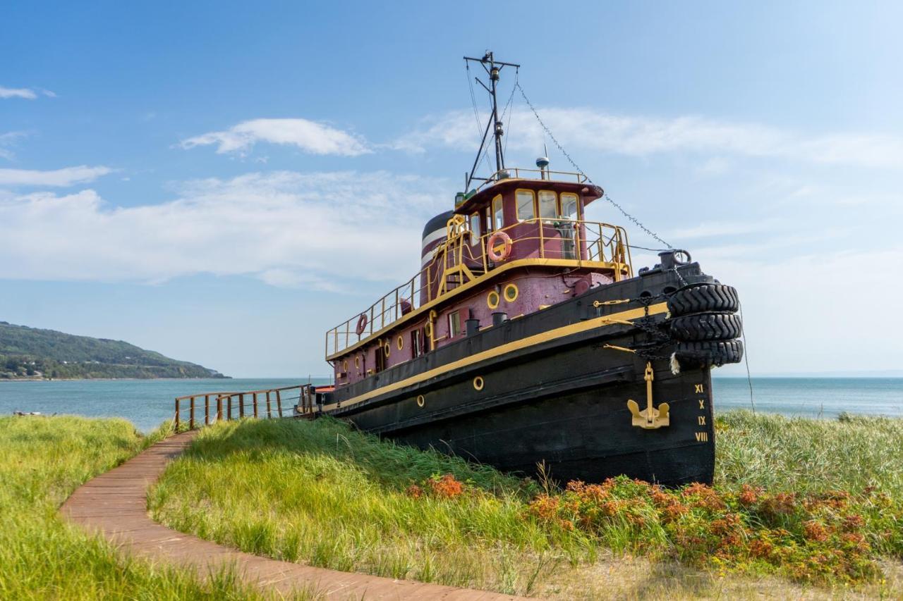 Auberge De La Rive De Charlevoix - Auberge De Jeunesse Familiale Pour Voyageurs De Tous Ages Saint-Joseph-de-la-Rive Екстер'єр фото